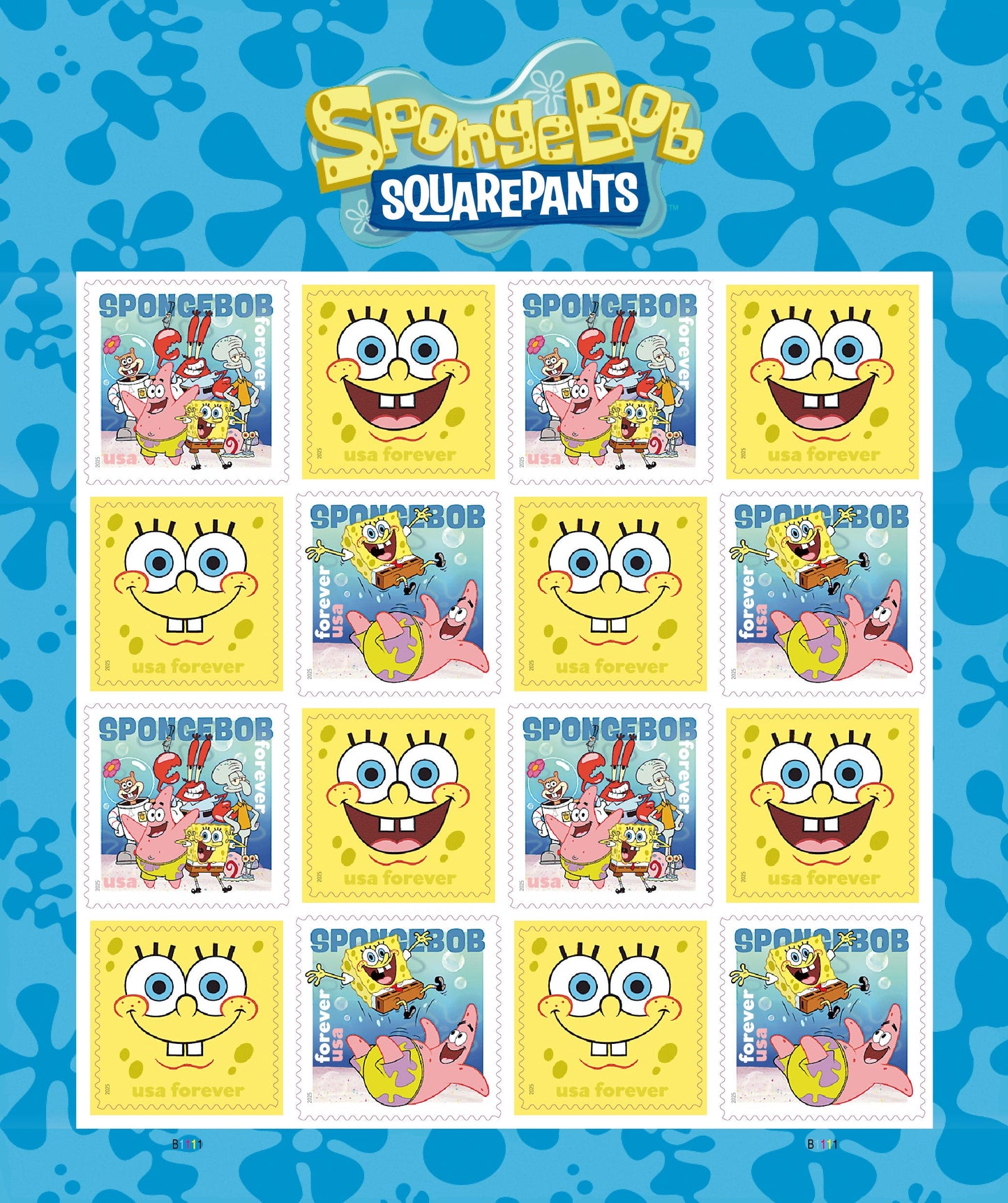 SpongeBob Squarepants Forever Stamps