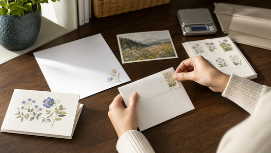 first class postage used for everyday letters cards and postcards