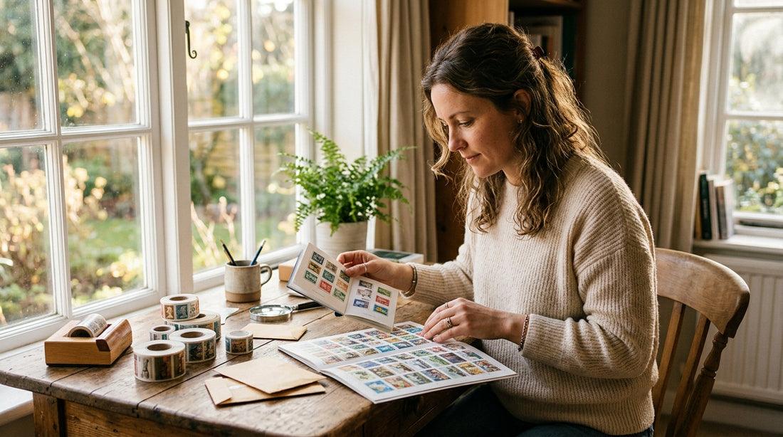 How Many Stamps Are in a Book Books Rolls and Sheets Compared editorial image