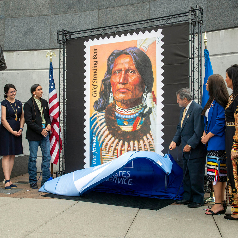 Chief Standing Bear Forever Stamps | Mailboxes of Flushing