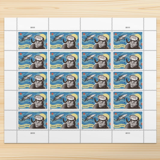 Aquatic Scholar Eugenie Clark Forever First Class Postage Stamps